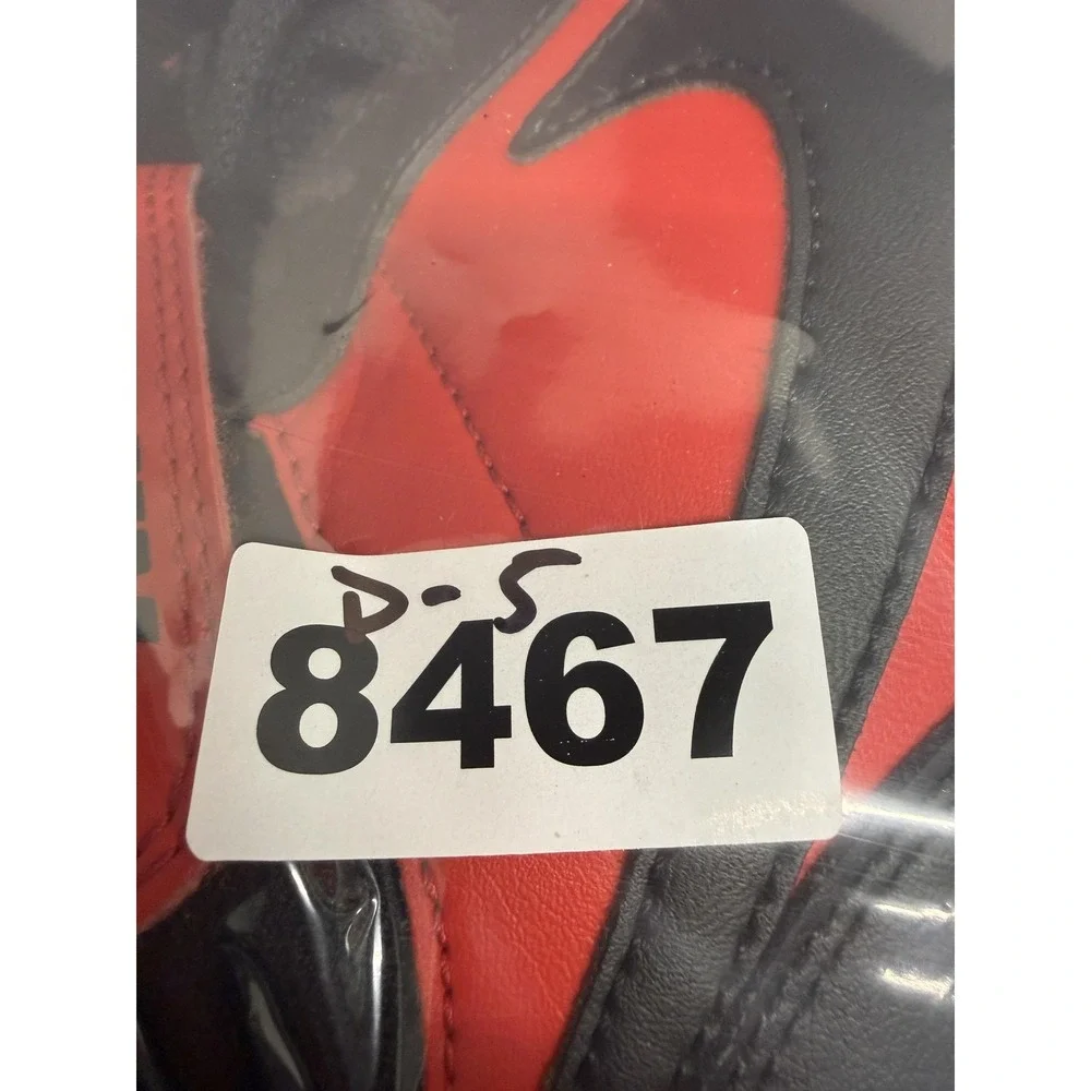 Nike Court Borough Mid 2 Shoes Youth Size 5.5Y Red Black Sneakers CD7782-602